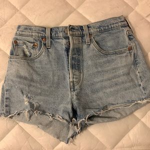 Levi’s womens jean shorts